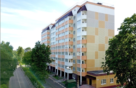 Завершено строительство жилого дома на улице Речная