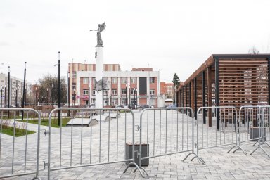 Главные площади Домодедово закрыли для прогулок