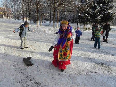Рождественские гуляния в деревне Чурилково