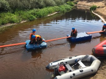 Домодедовские школьники участвовали в соревнованиях юных спасателей