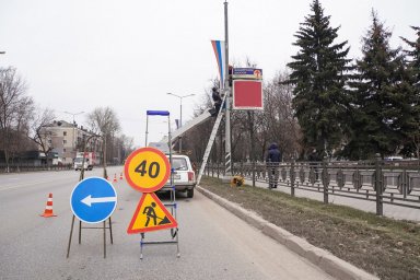 Более 30 рекламных щитов демонтируют в Домодедово до конца года