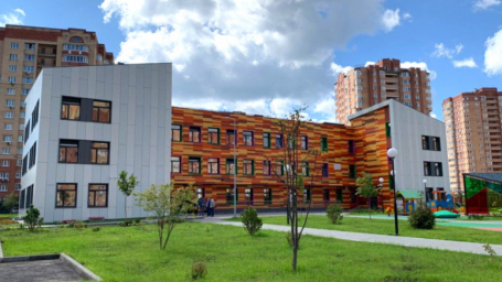 Новый детский сад построили в Домодедово