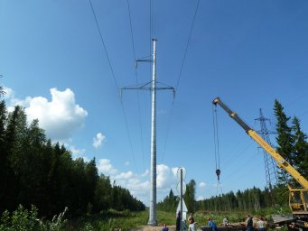 ​Новый участок высоковольтных линий электропередачи запустили в Домодедово