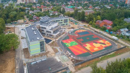 ​Строительство школы на 275 мест в Домодедово планируется завершить в августе 2019 года