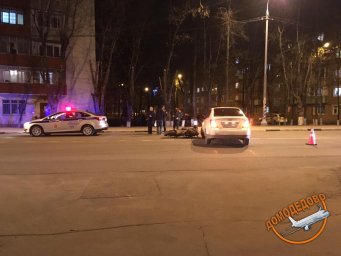 В Домодедово мотоциклист пострадал в ДТП