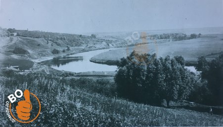 Река Пахра в районе Старосьяново, 1900 года