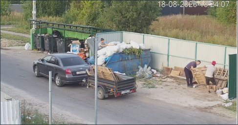 34 случая несанкционированного сброса мусора выявлены в Домодедово