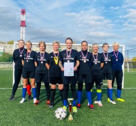 Женская команда по футболу городского стадиона «Авангард» завоевала «серебро» в турнире