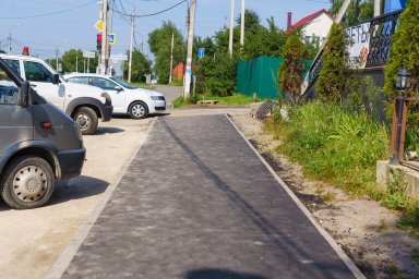 ​Продолжается ремонт дорог и тротуаров, а также работы по ликвидации подтоплений в Домодедово