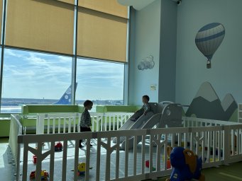 ​Летом аэропорт Домодедово обслужил более полумиллиона маленьких путешественников