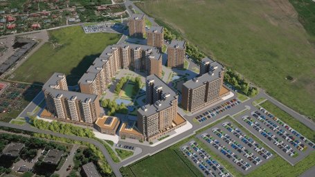 В Домодедово началось строительство нового жилого комплекса "Космос"