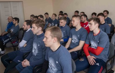 Глава Домодедово познакомился с футбольным клубом «Пересвет»