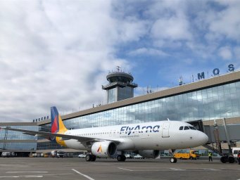 ​Аэропорт Домодедово встретил первый рейс авиакомпании Fly Arna