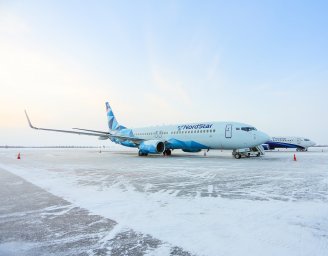 ​NordStar бесплатно перевезет горнолыжное снаряжение на рейсах из аэропорта Домодедово