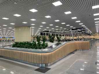 ​Новый сегмент терминала аэропорта Домодедово принял первые рейсы