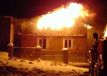 Во время пожара в Домодедово погибли два человека