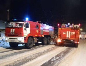 При пожаре в Домодедово погибли двое рабочих