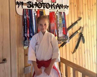 8-летняя жительница Домодедово многократная чемпионка России, Европы и Евразии по карате