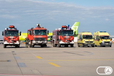 ​В аэропорту Домодедово прошли масштабные учения по отработке действий в чрезвычайных ситуациях